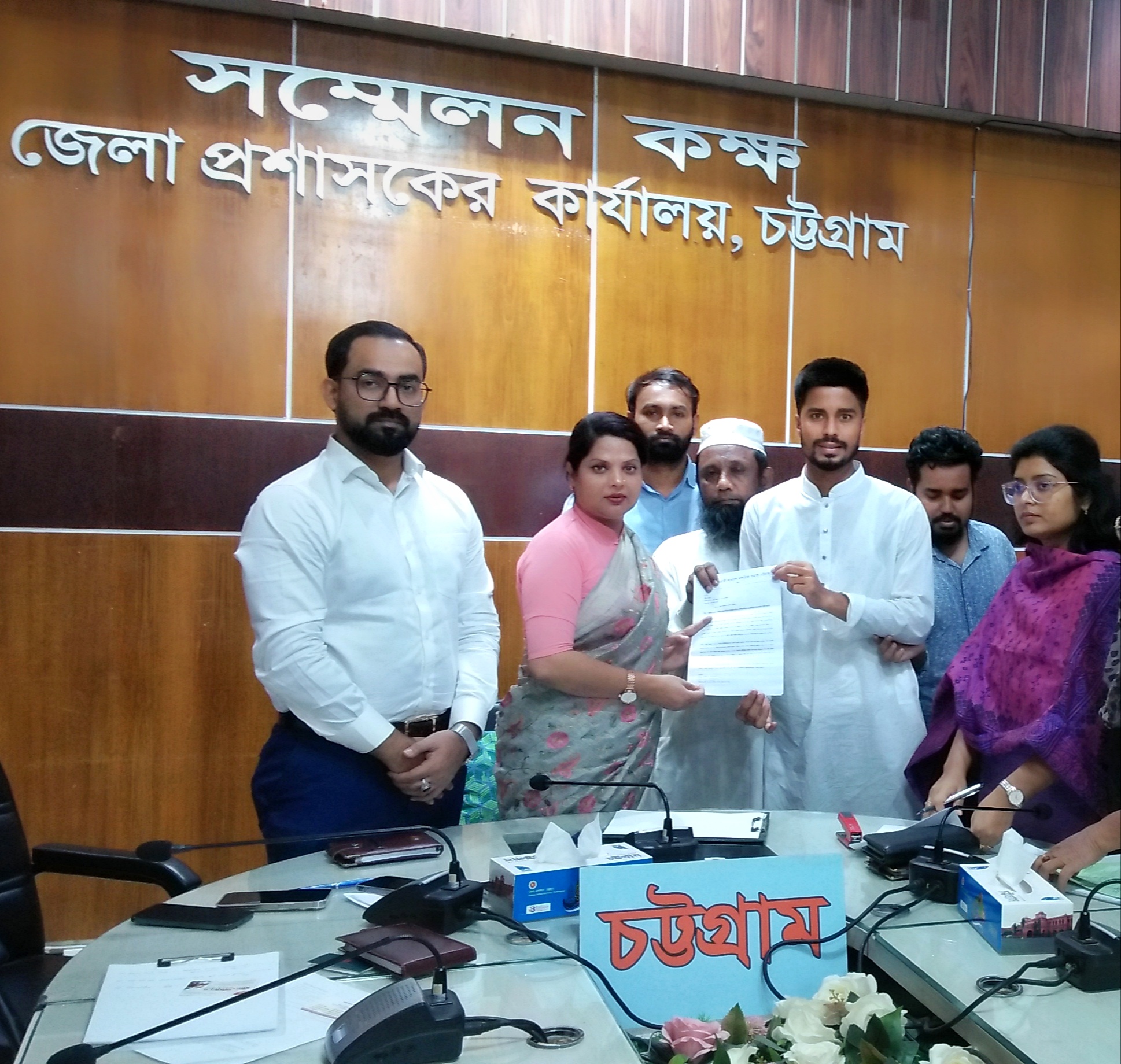 চট্টগ্রাম ওয়াসার এমডির চুক্তিভিক্তিক নিয়োগ বাতিল দাবীতে ক্যাব’র স্মারকলিপি প্রদান