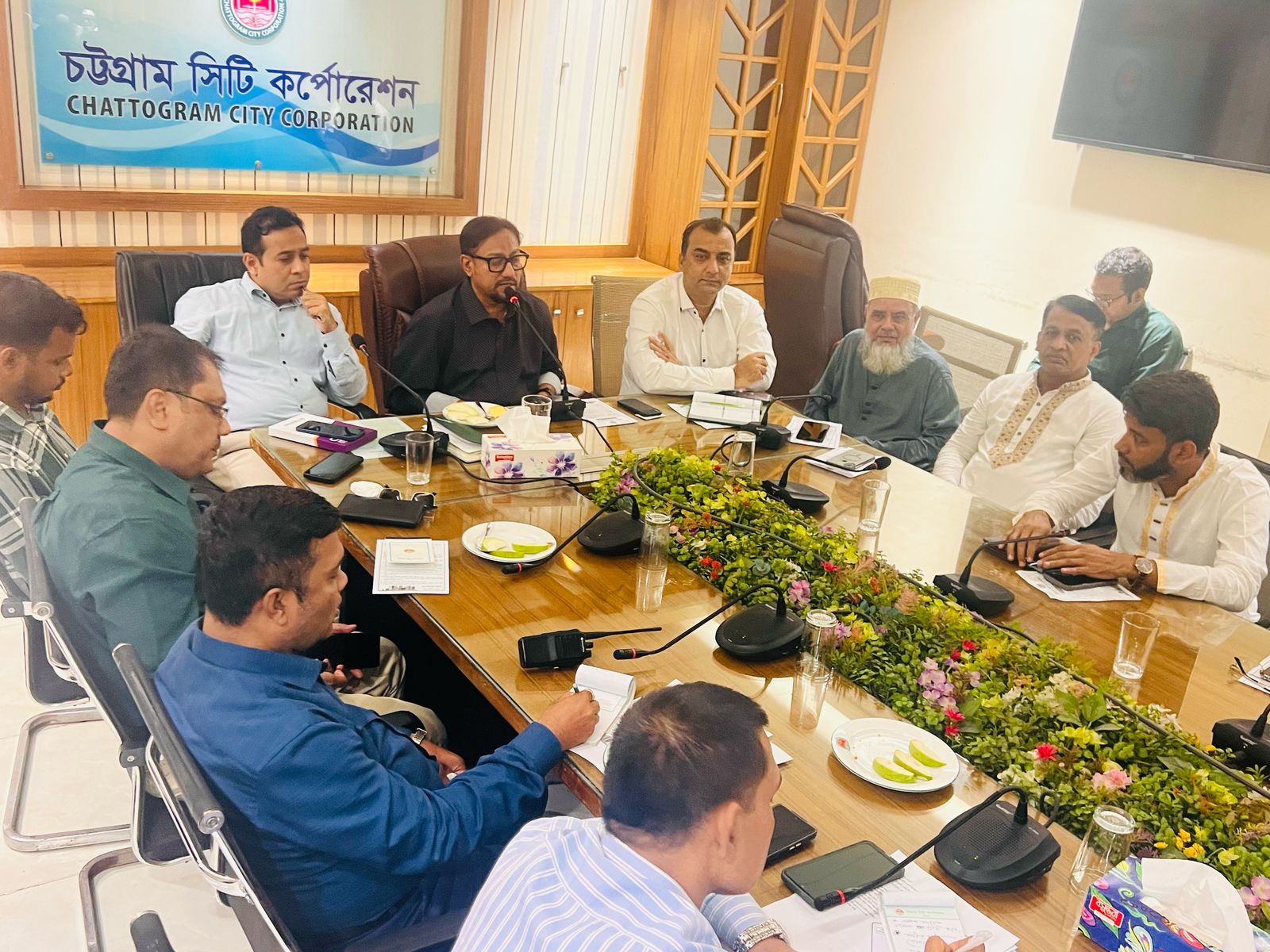 নগরীর জলাবদ্ধতা নিরসনে সম্মিলিতভাবে কাজ করতে হবে-চসিক মেয়র